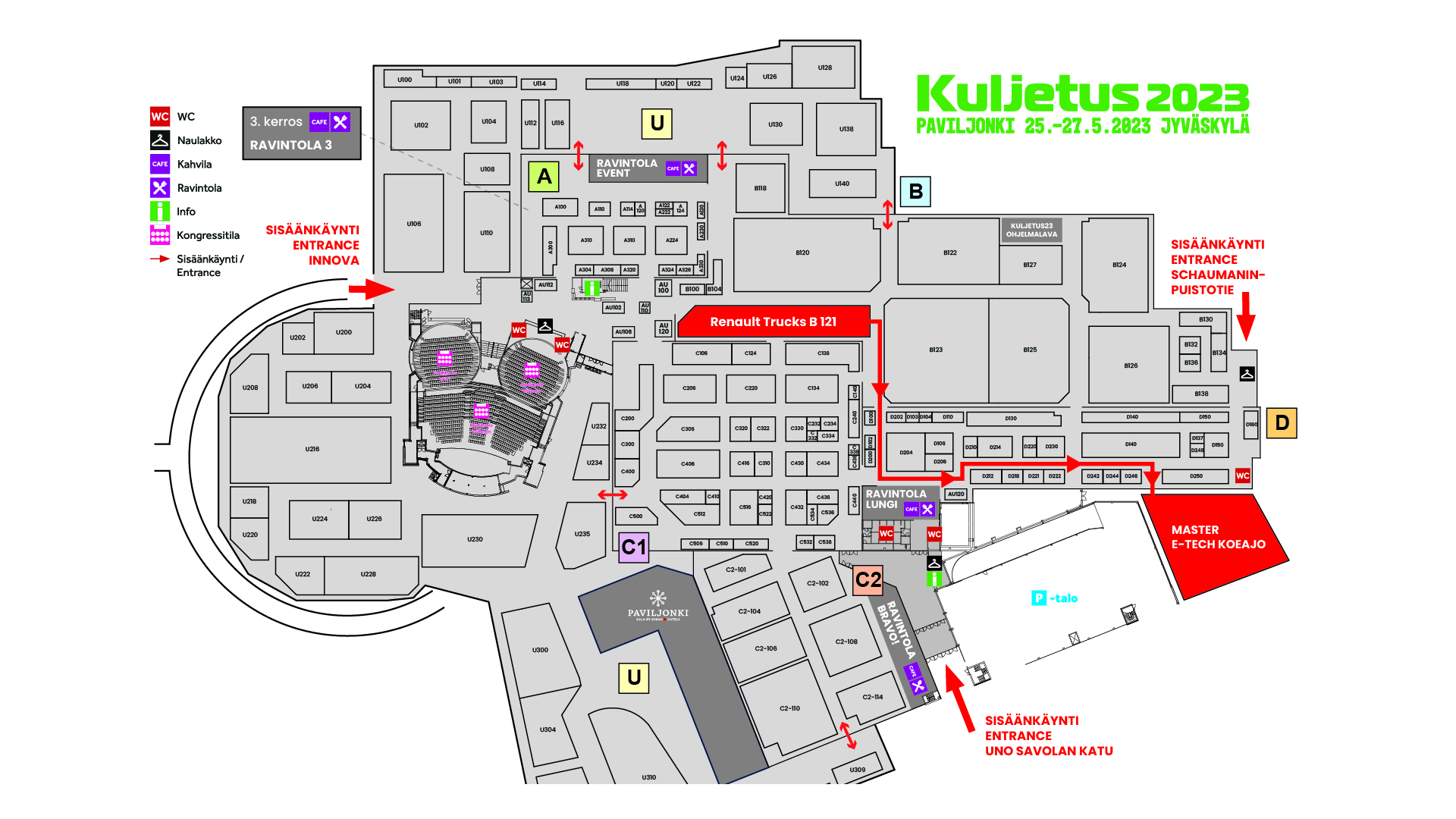 Renault Trucks kuljetusmessuilla