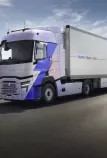Renault Trucks T E-Tech on the highway