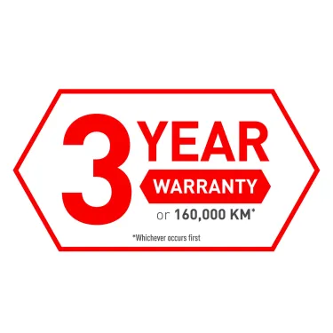 Renault Trucks 3 years warranty or 160 000 km logo