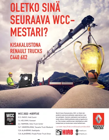WCC-mestari juliste