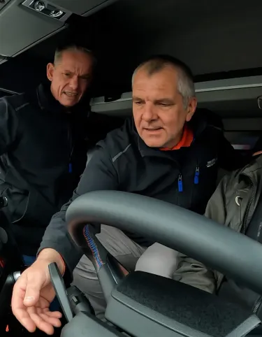 Drivers were invited to test the Renault Trucks Diamond Echo during the TruckStar EV event